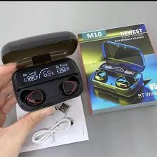Audífonos Inalámbricos M10 TWS – Sonido Potente y Batería de Larga Duración