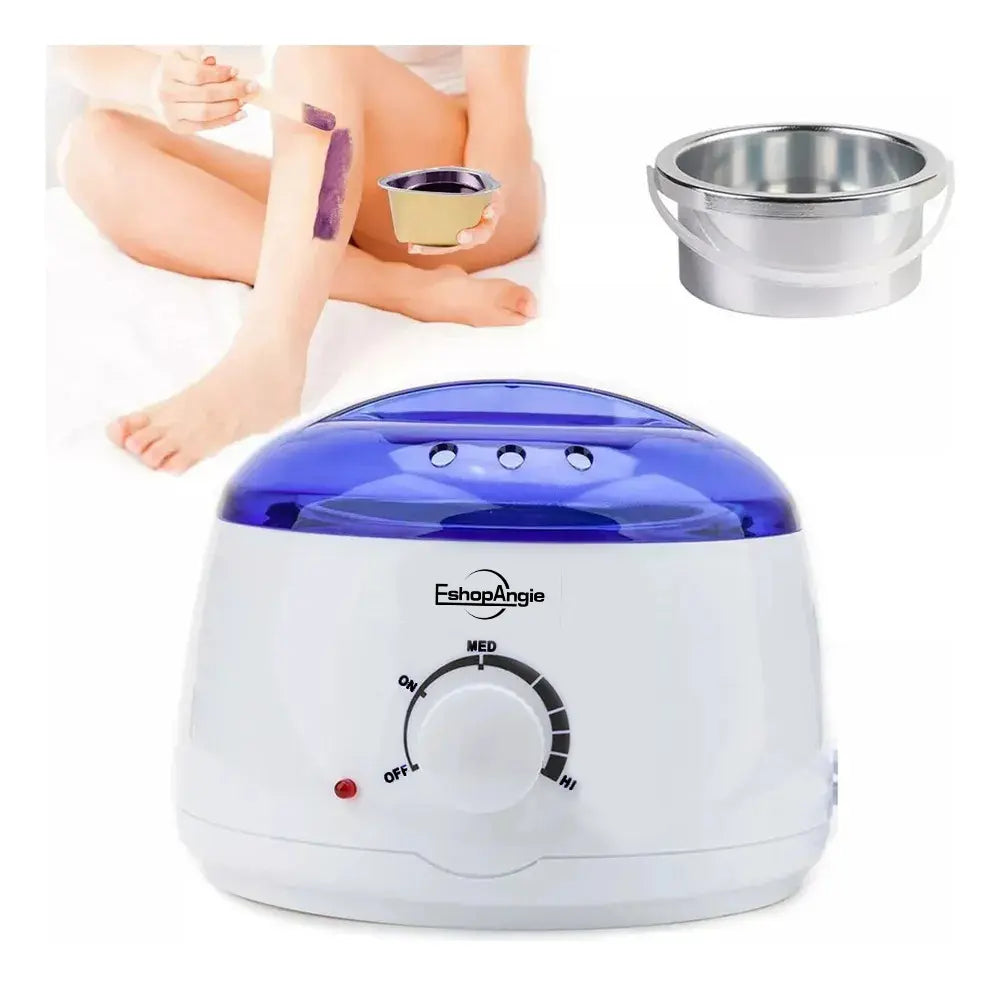 Kit de Depilación Profesional con Calentador de Cera – Resultados de Salón en Casa ✨🧴