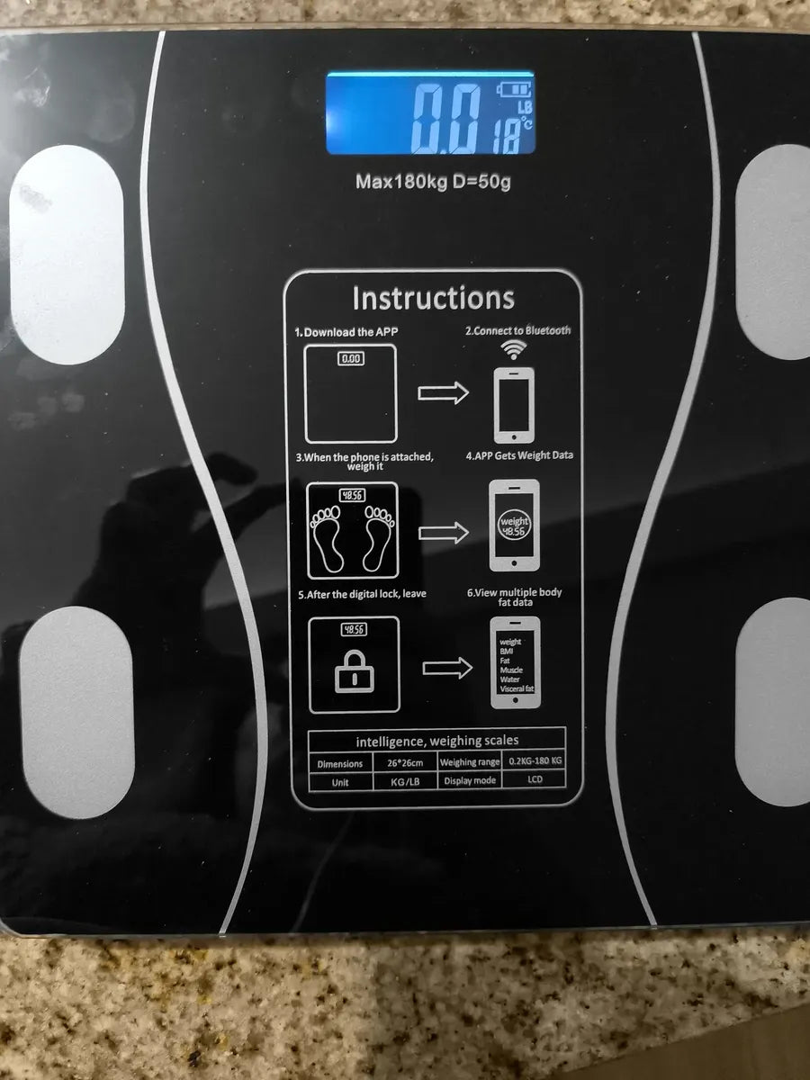 Pesa Digital Inteligente SmartFit Pro – Control Total de tu Salud ⚖️📱