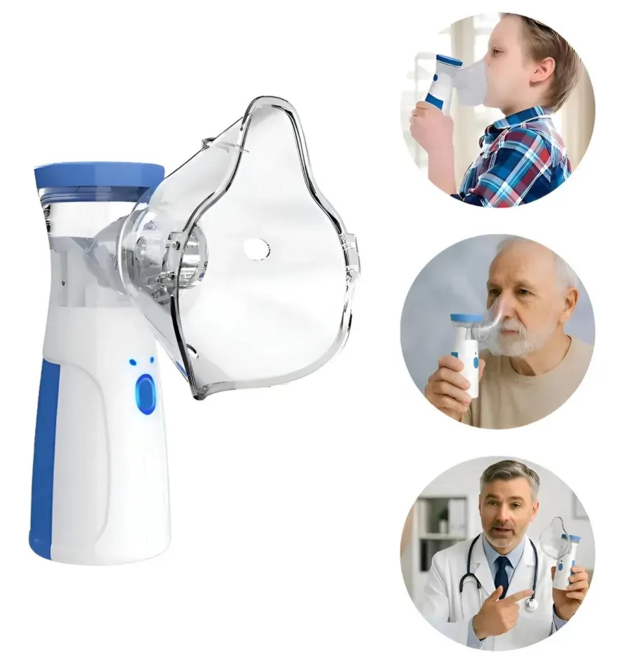 Nebulizador Portátil Ultrasónico – Respiración Clara en Todo Momento 🌬️🏥